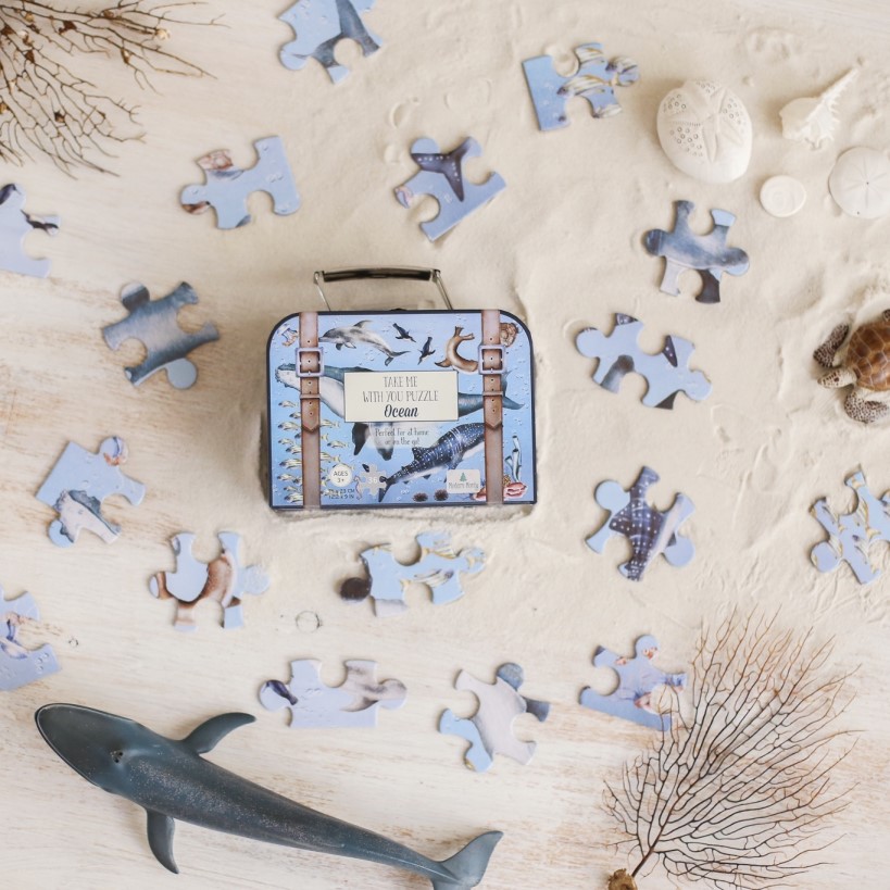 Ocean Take Me With You Puzzle for Toddlers and Kids Educational Activity