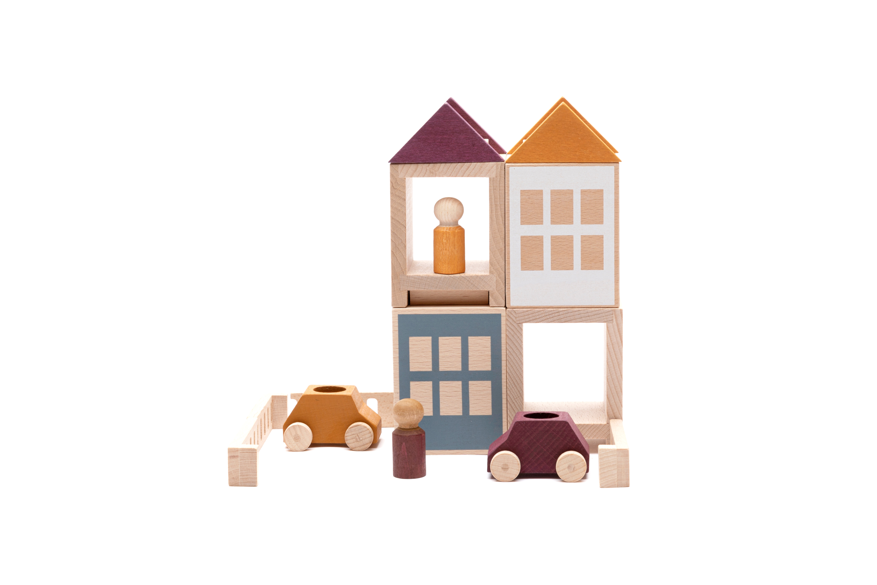 Lubulona Maxi Town Educational and Creative Construction Toy