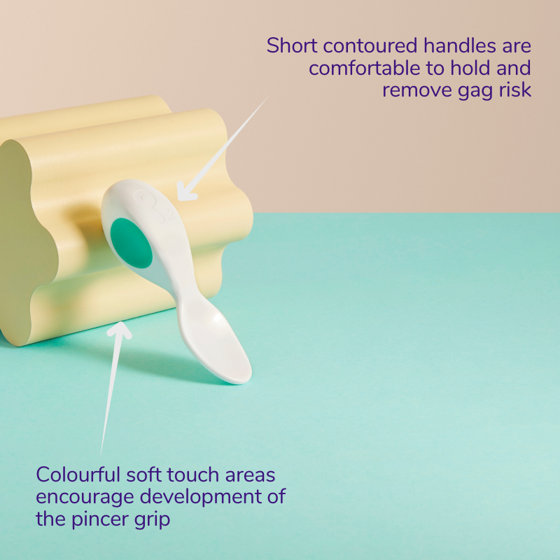 Doddl Baby Cutlery Set and Case for Weaning Babies Mealtime