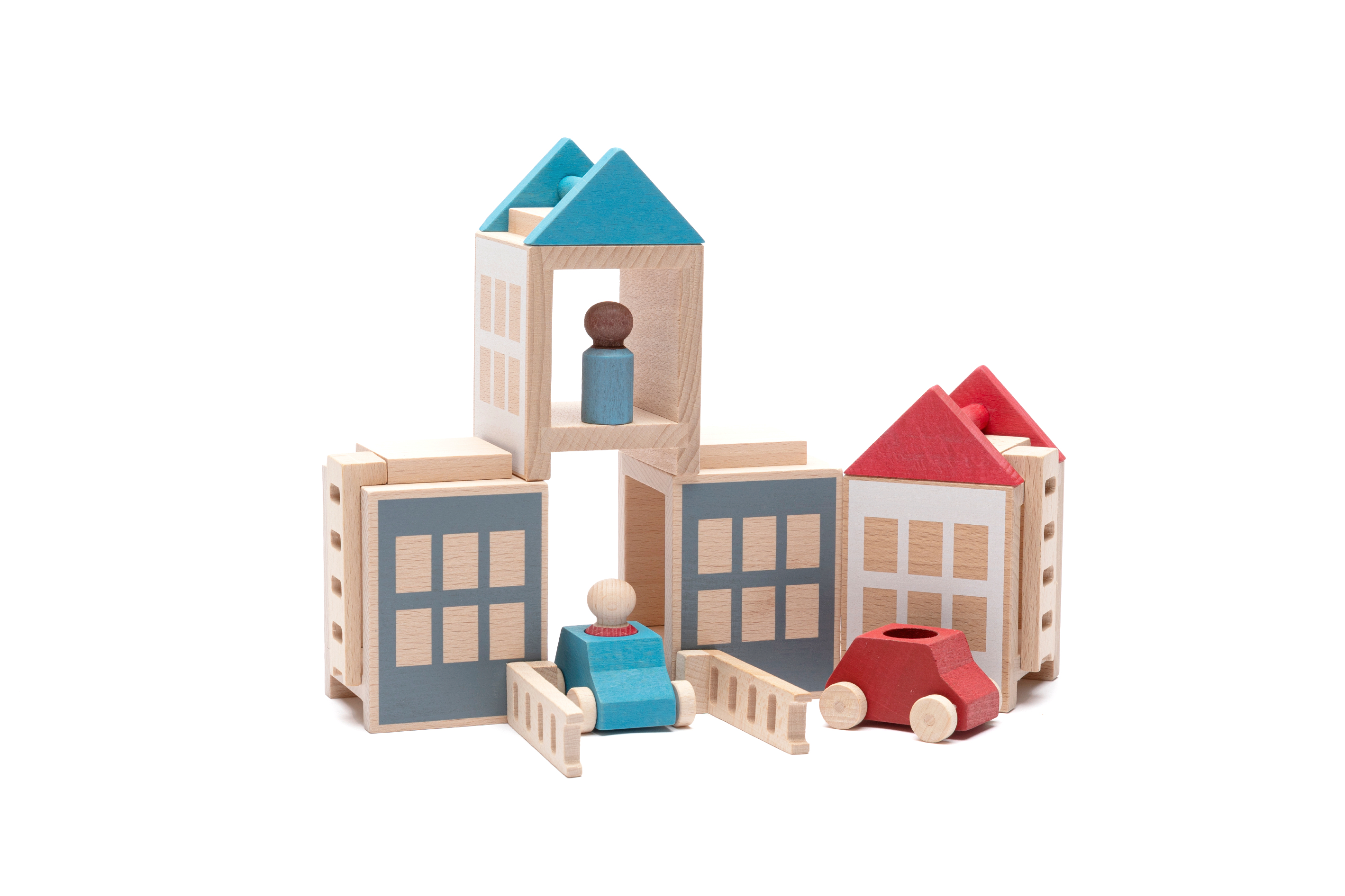 Lubulona Maxi Town Educational and Creative Construction Toy