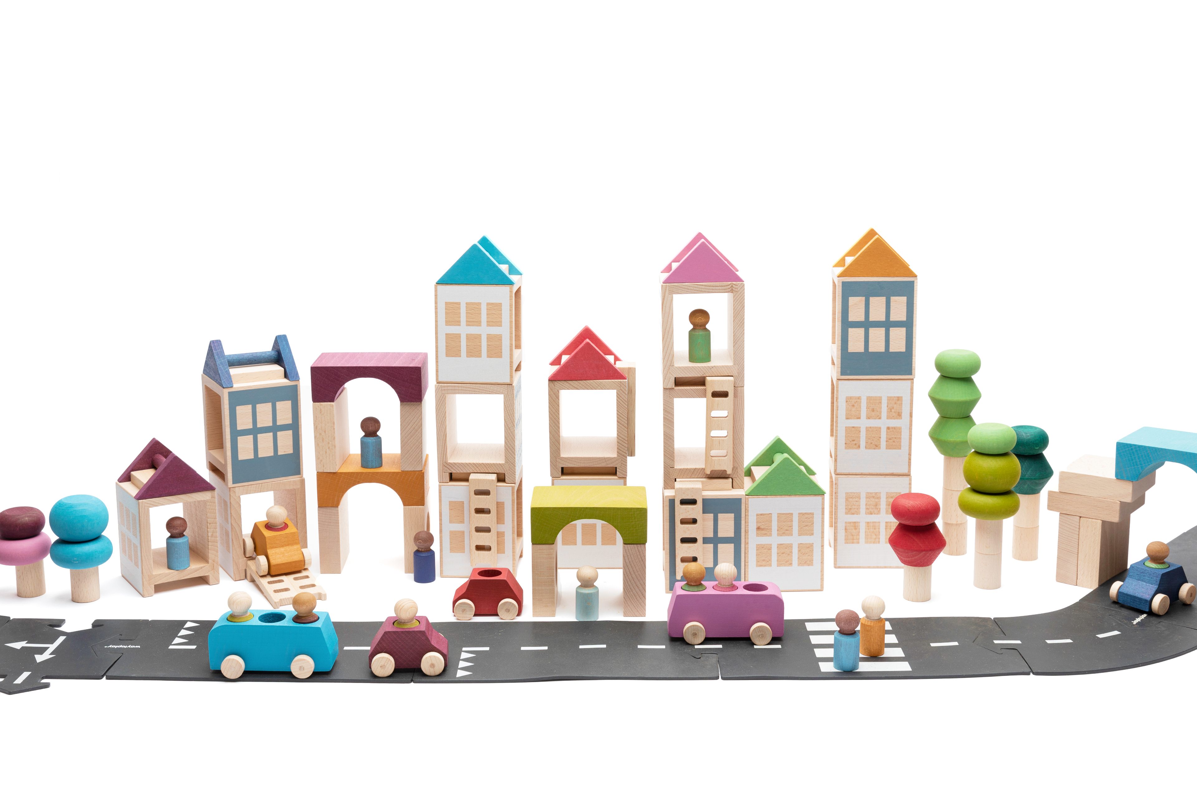 202 pieces Pastel Mega Set Connetix Magnetic Tiles for Toddler and Kids Open Ended Play