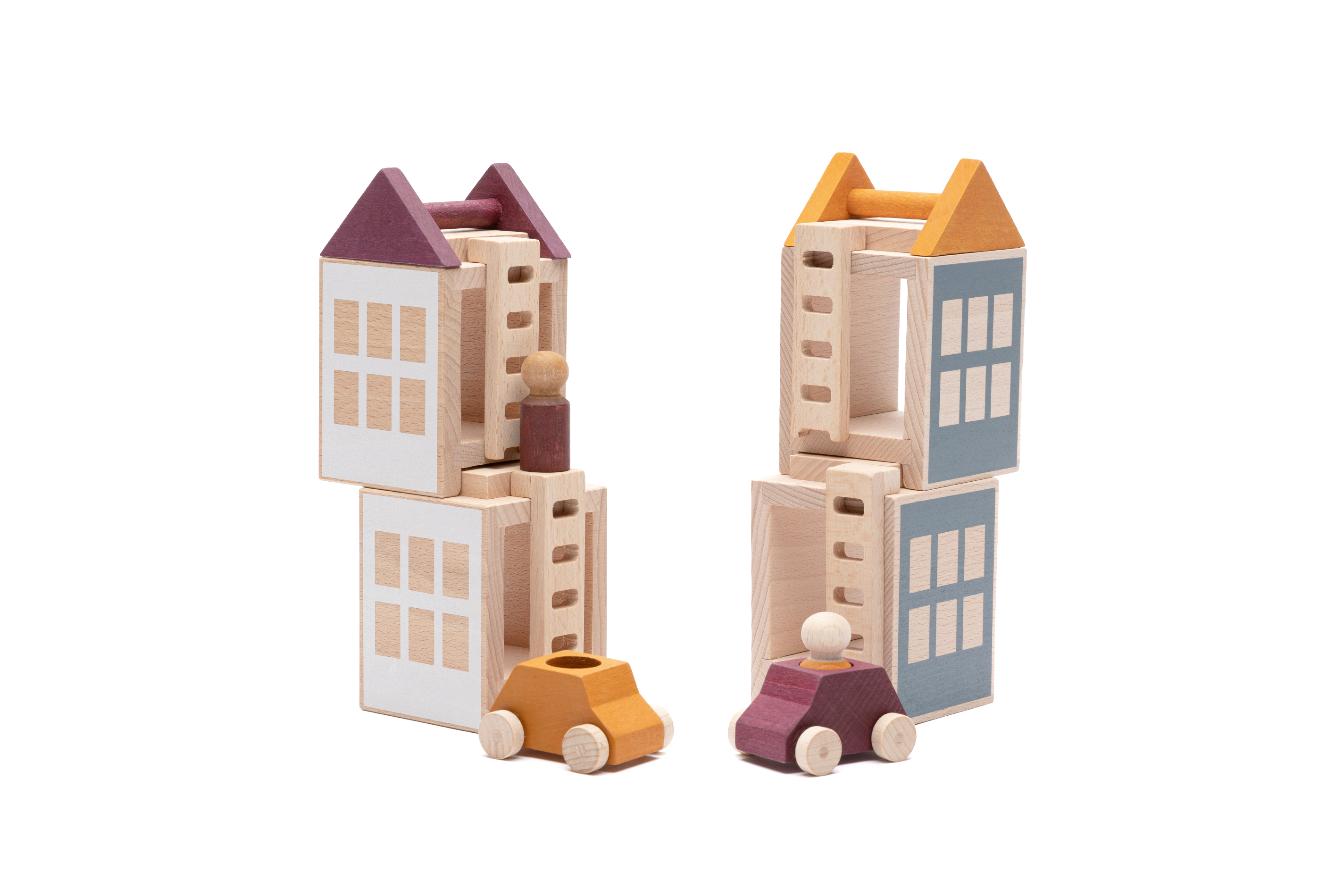Lubulona Maxi Town Educational and Creative Construction Toy