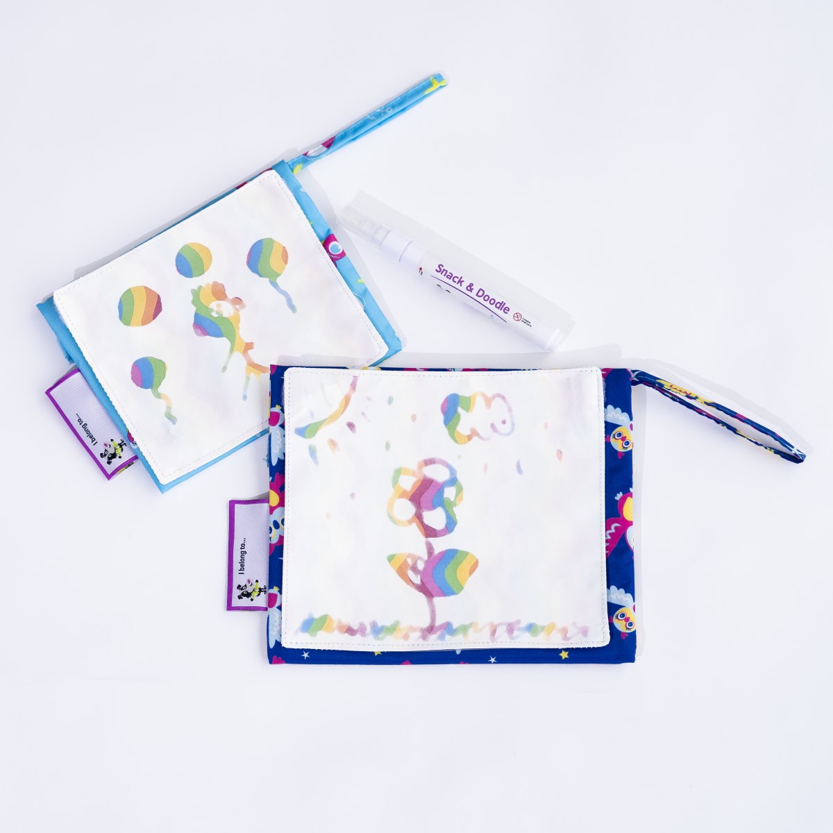 Tidy Tot Snack & Doodle Creative Snack Bags for Snack Time