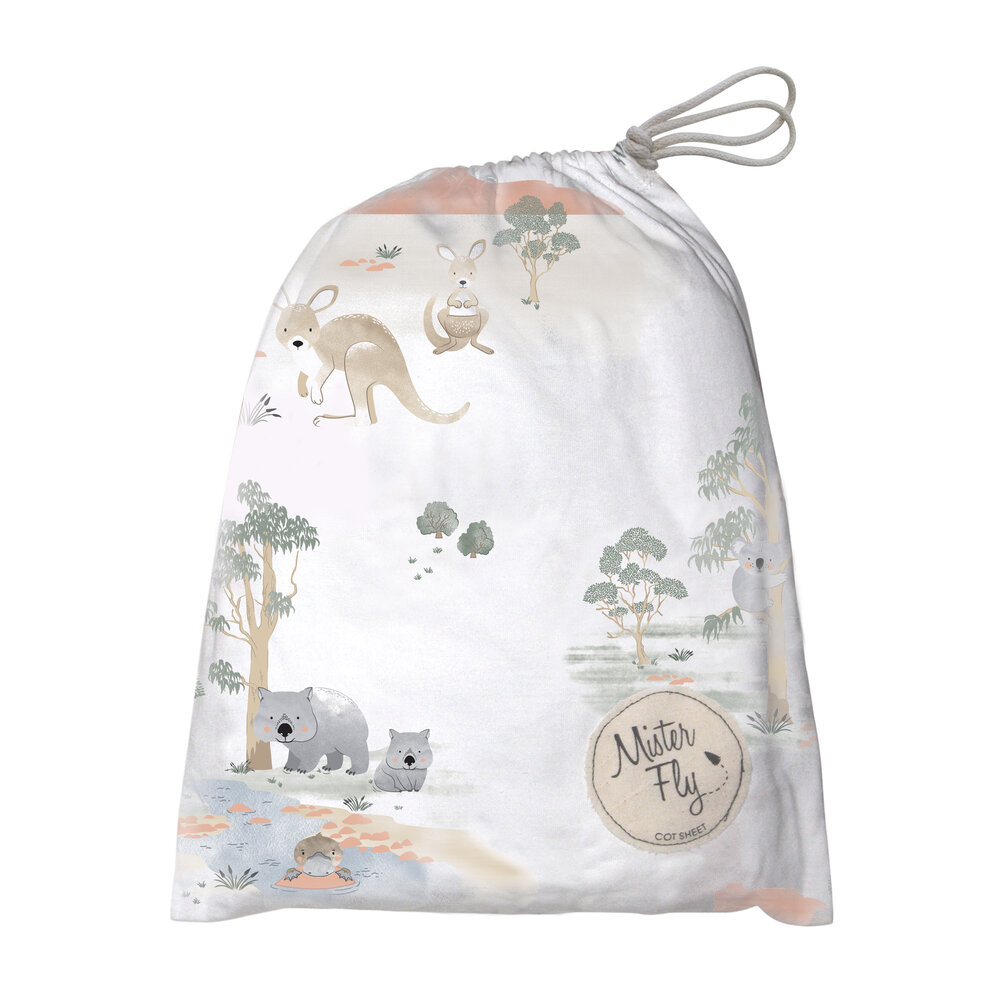 Mister Fly Jersey Cot Sheet for Comfortable Baby Cribs