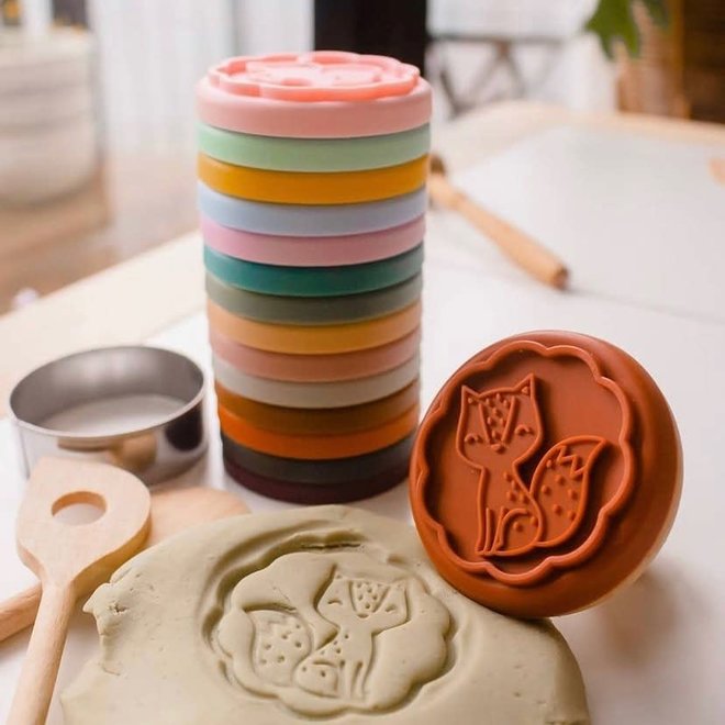 We Might Be Tiny Stampies Fifteen Fun Silicone Animal Cookies Stamps