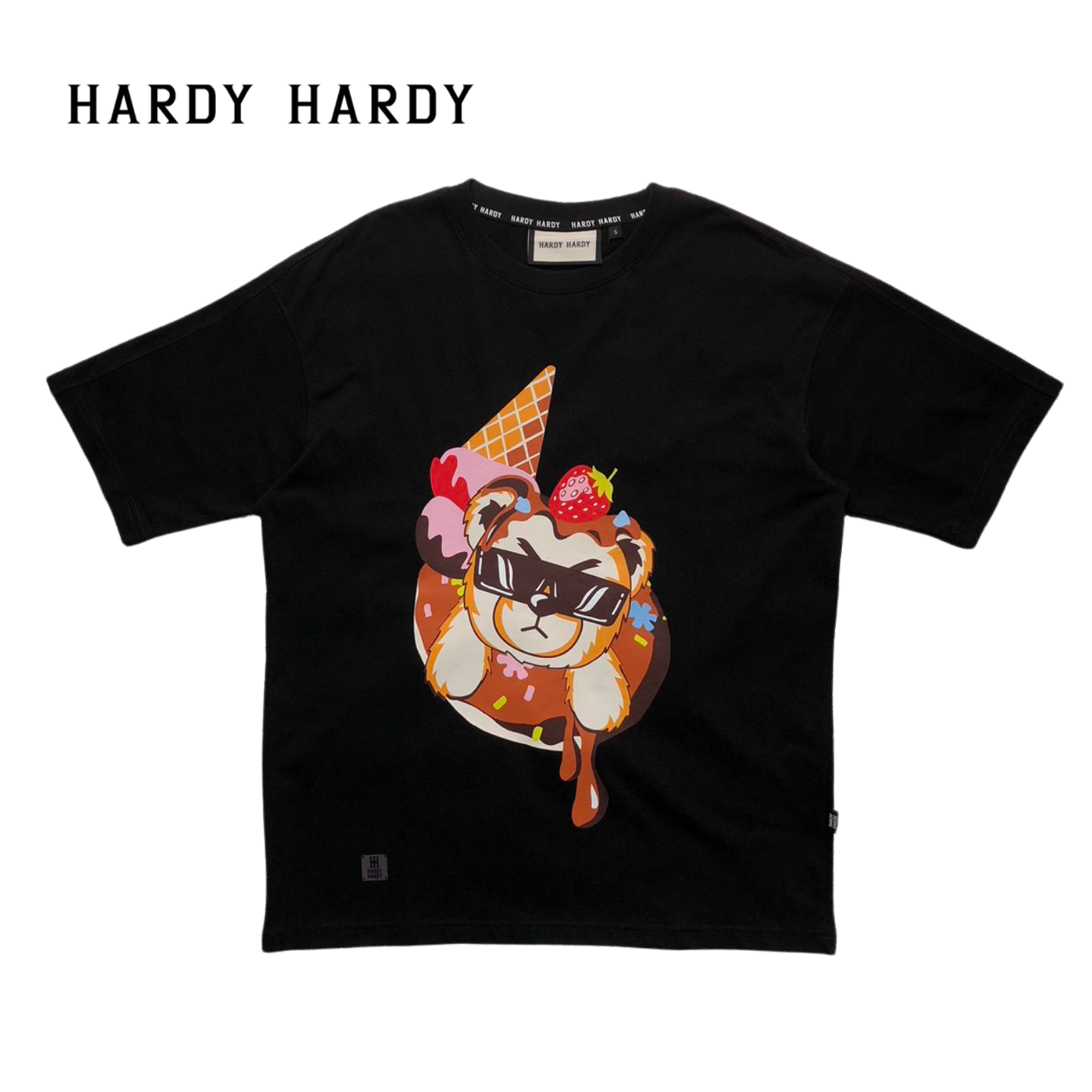 HARDY HARDY Donut Ice-Cream Bear Unisex T-Shirt