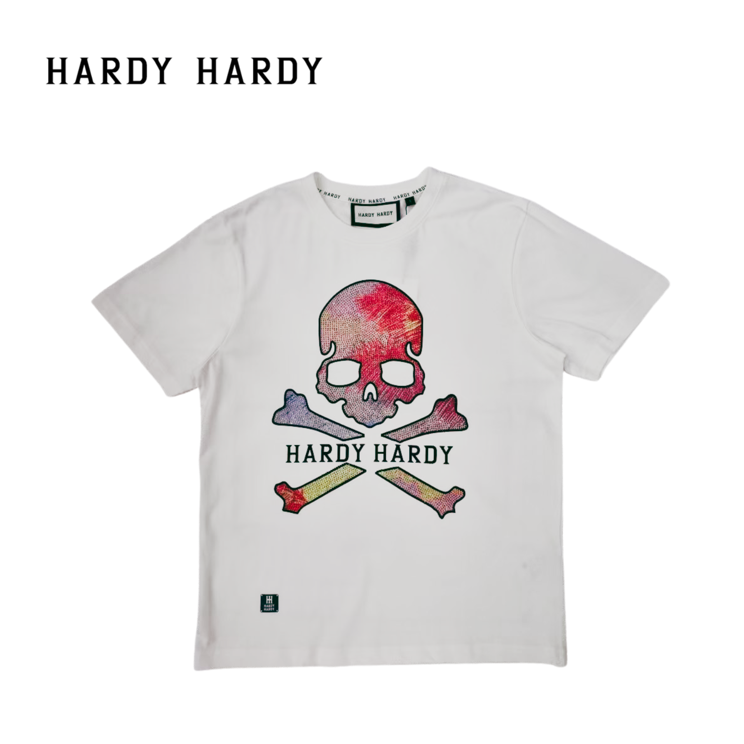 HARDY HARDY Skull Ombre Men's Tee