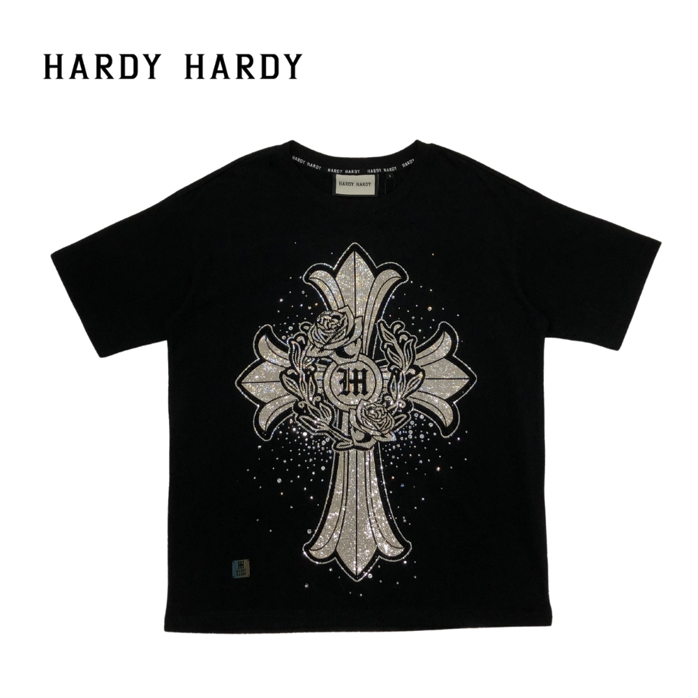 Hardy Hardy Roses Cross Unisex Tee