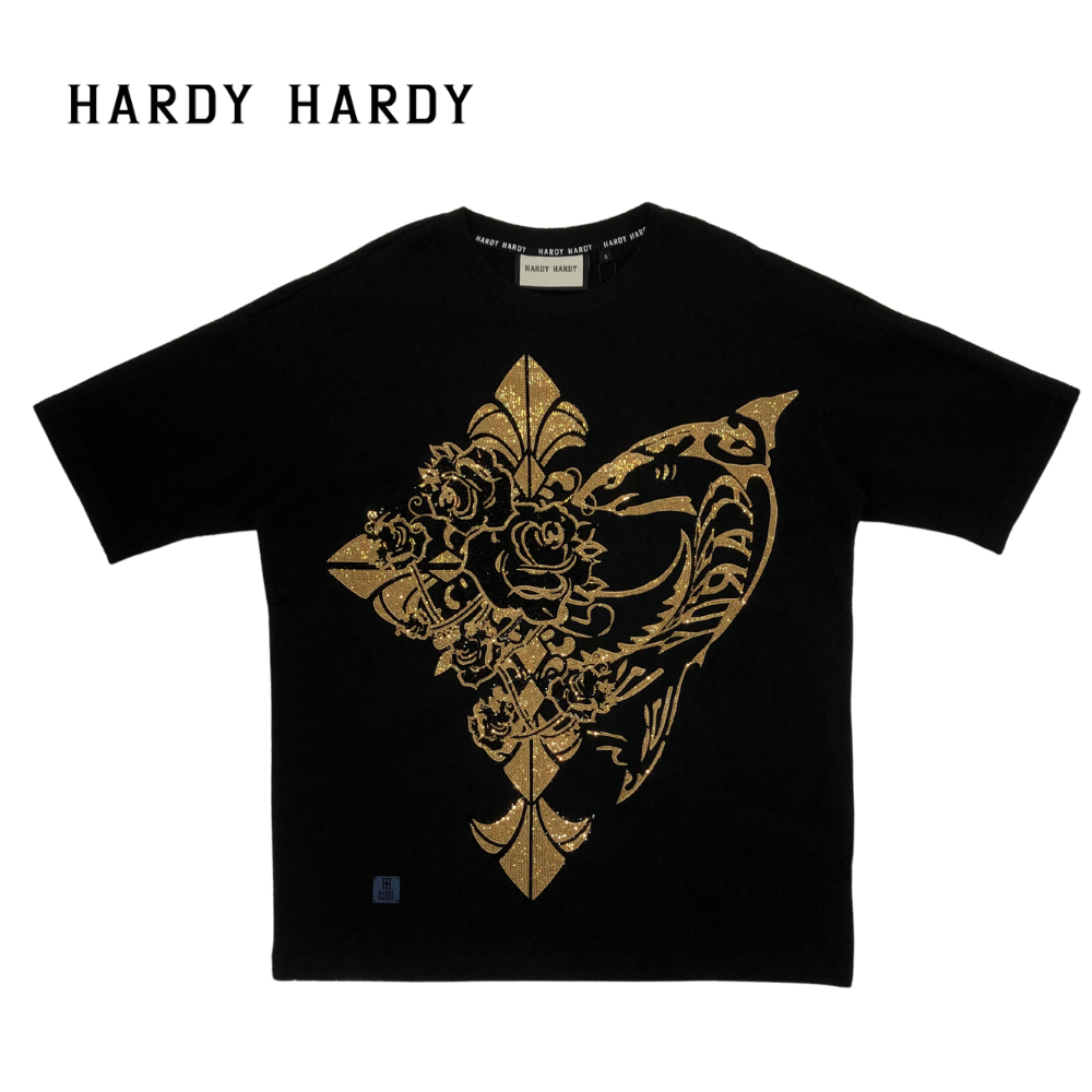 Hardy Hardy Shark & Cross Unisex Tee