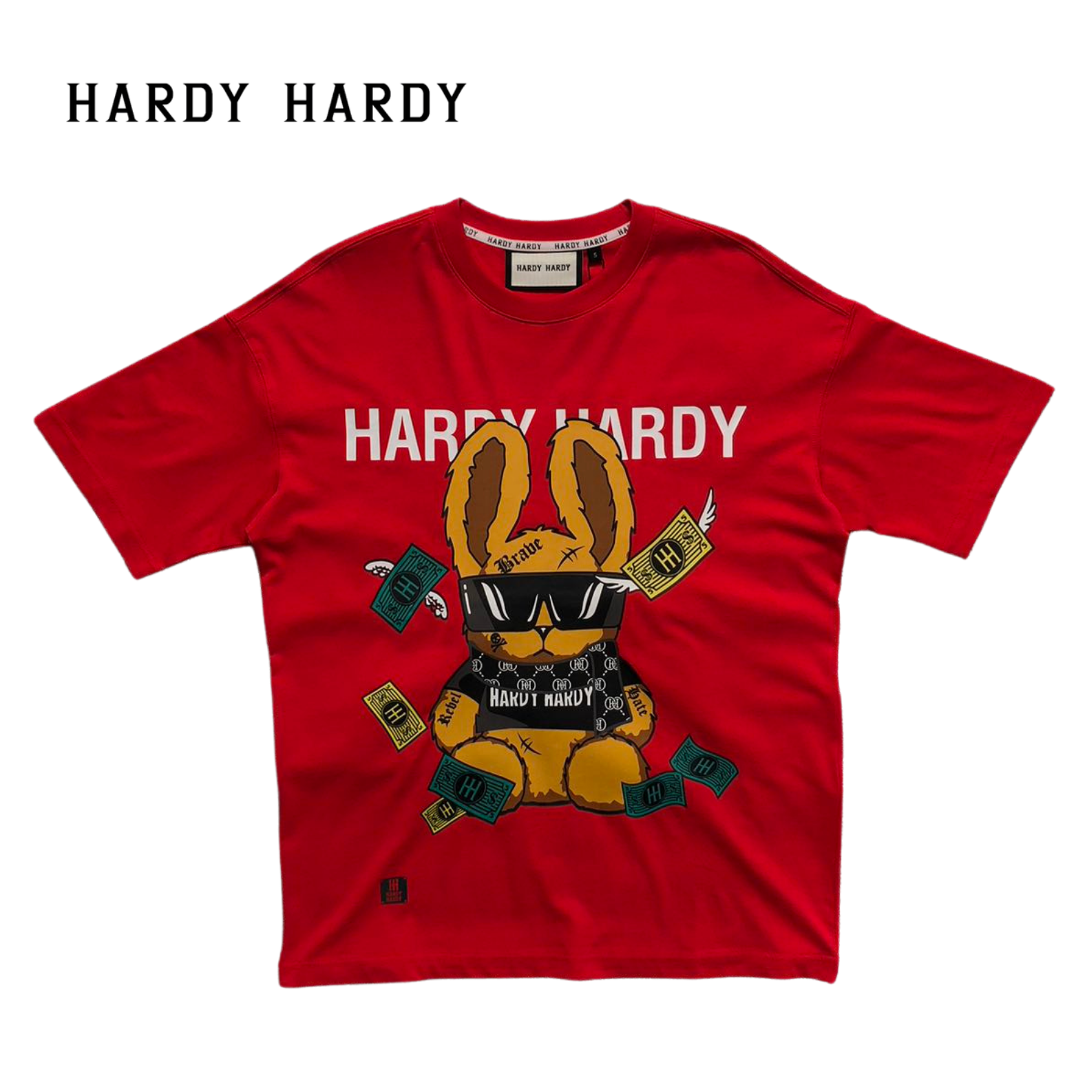 HARDY HARDY Money Come Rabbit Unisex T-Shirt
