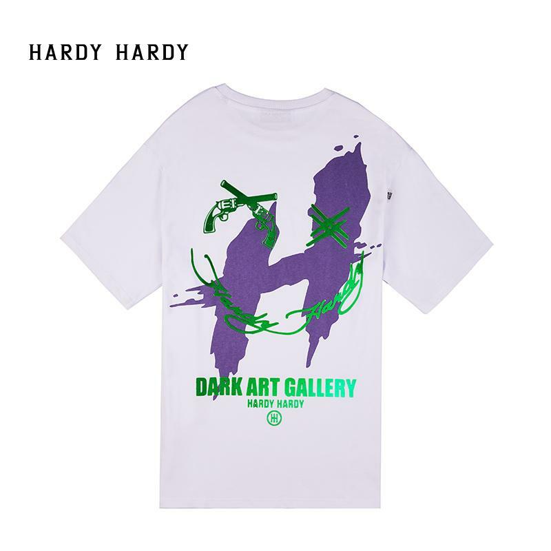 Hardy Hardy Dark Art Gallery Unisex Oversized Tee