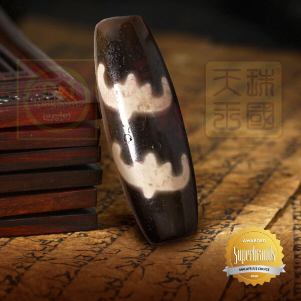 Golden Five Prosperity & Longevity Dzi