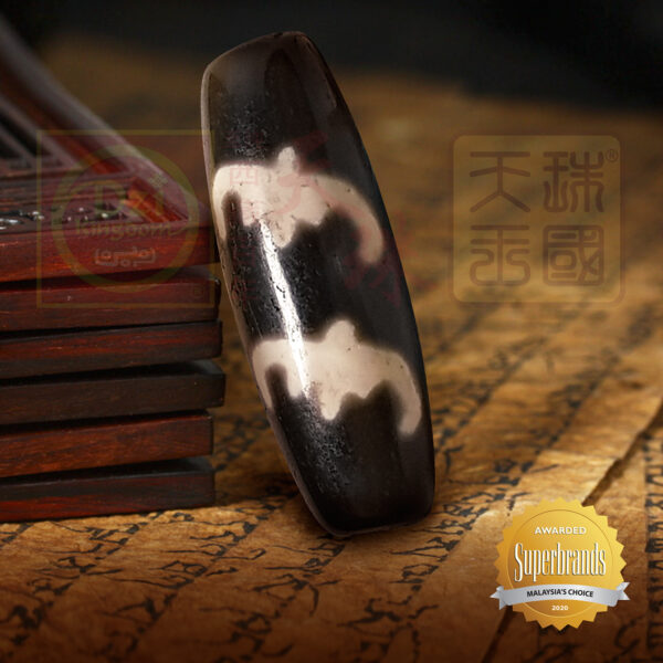 Golden Five Prosperity & Longevity Dzi