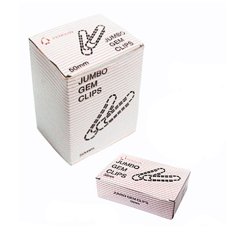Penguin Jumbo Gem Clips 50mm