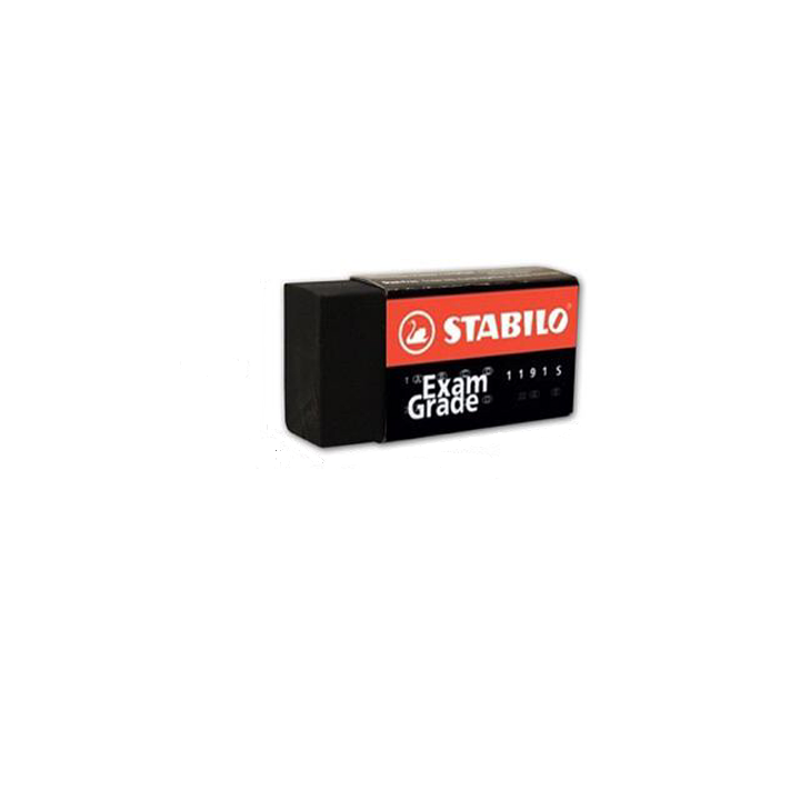 Stabilo 1191S Exam Grade Eraser, Black (40PCS/BOX)