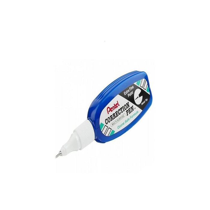 Pentel ZL102-W Correction Pen, Blue Bottle, Metal Tip, X-Fine Point (4.2ml)