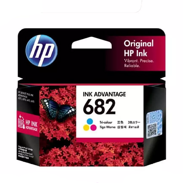 HP 682 Black Original Ink Advantage Cartridge (3YM77AA)