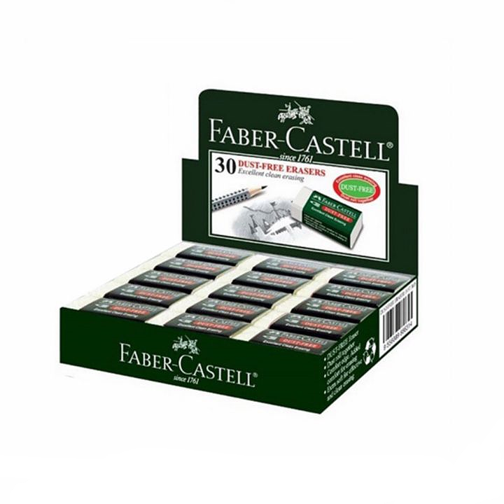 Faber-Castell 188548 (7085-30) Dust-free Eraser (30PCS/BOX)