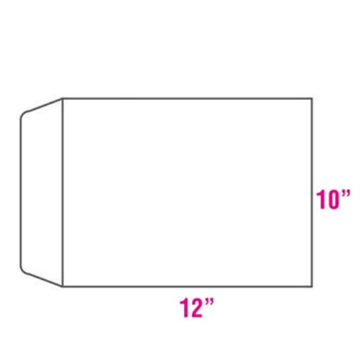 White Envelope 10" x 12" (250PCS/BOX)