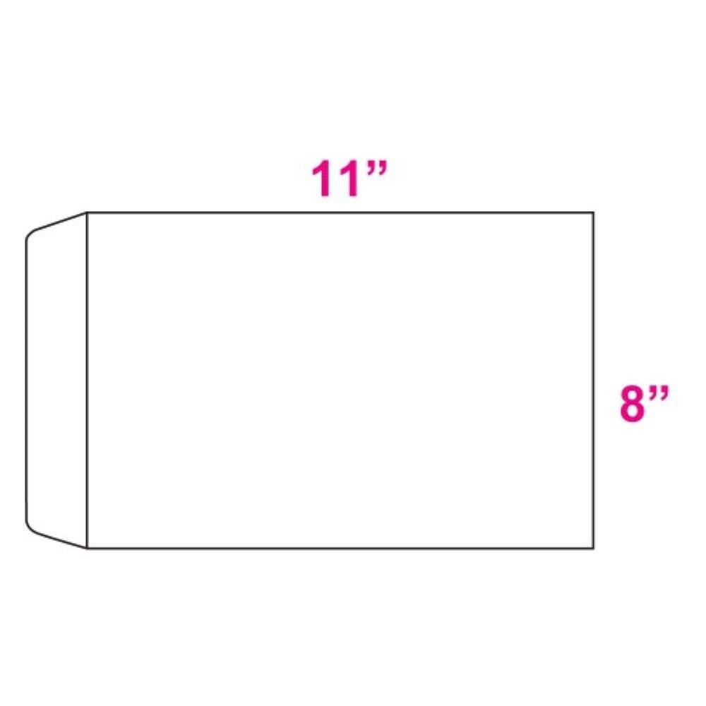 White Envelope 8" x 11" (250PCS/BOX)