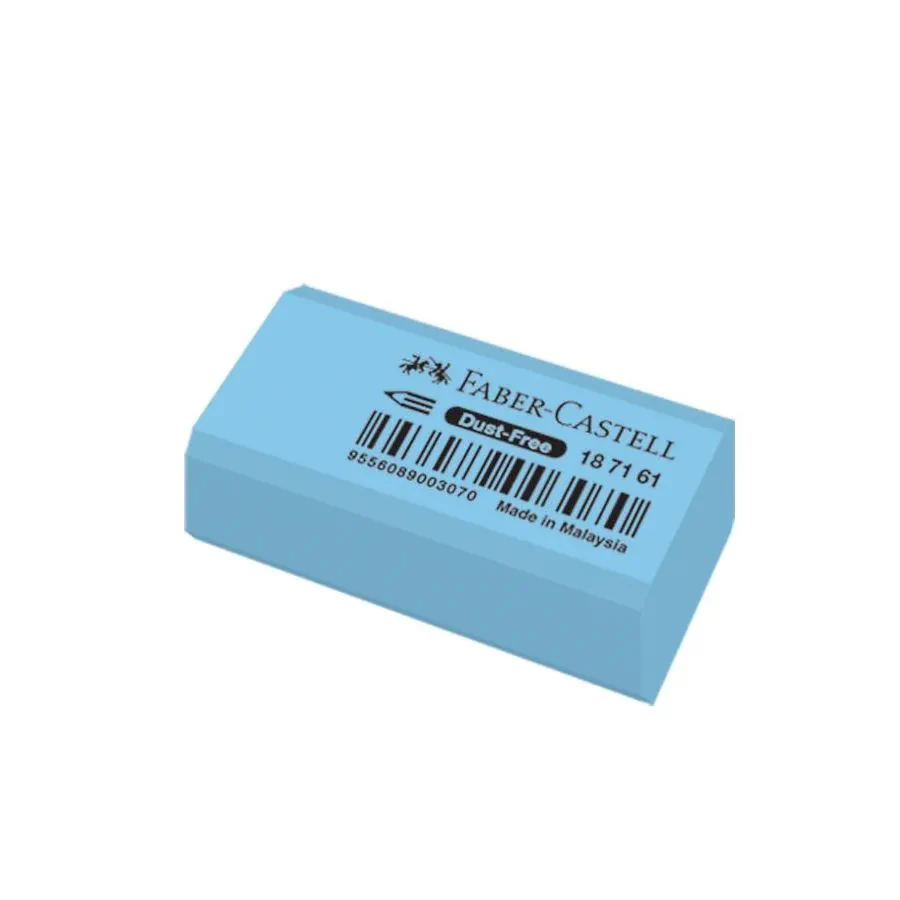 Faber-Castell 187161 Dust-free Eraser, Neon (30PCS/BOX)