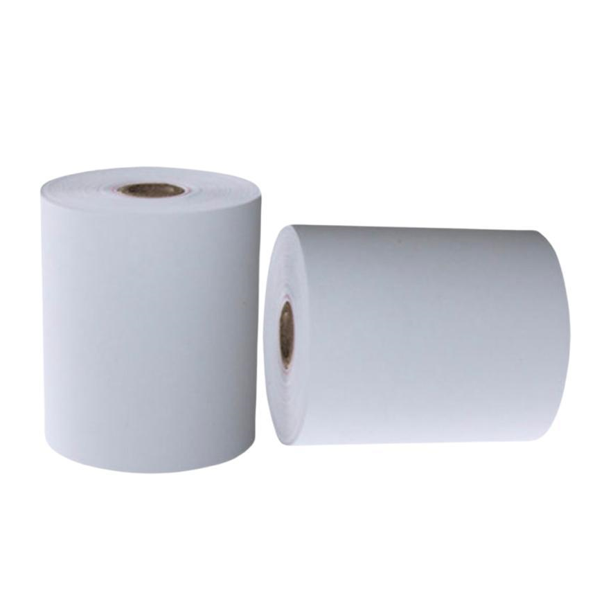 Blank Adding Roll Woodfree High White 76 x 60 x 12mm (100ROLLS/CTN)