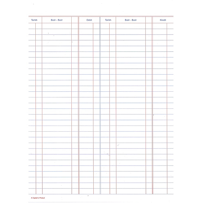Staples Ledger Book, Black, 150 Sheets/Book (217679