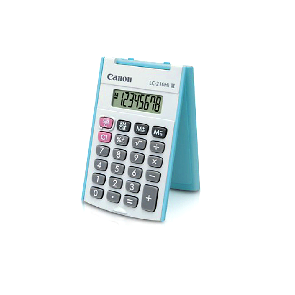 CANON LC-210Hi III 8-Digits Handheld Calculator (Pocket Calculator)