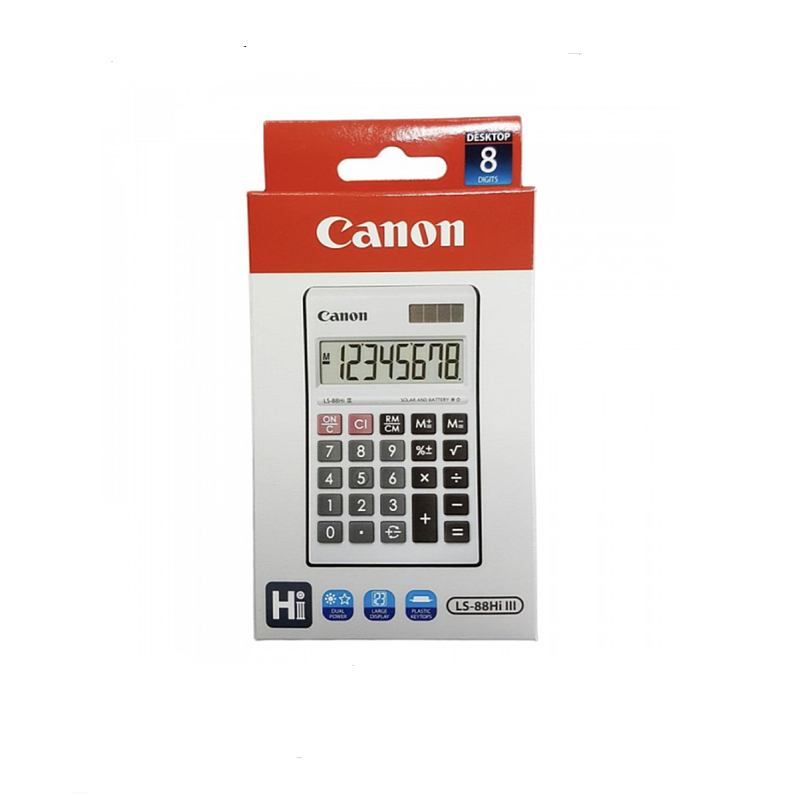 CANON LS-88Hi III 8-Digits Mini-Desktop Calculator