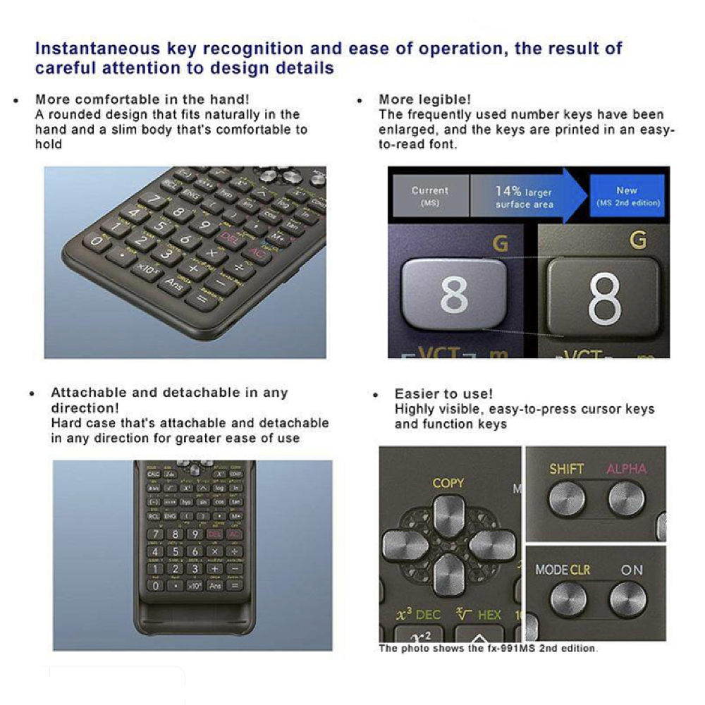 Casio FX-570MS-2nd Edition Standard Scientific Calculator