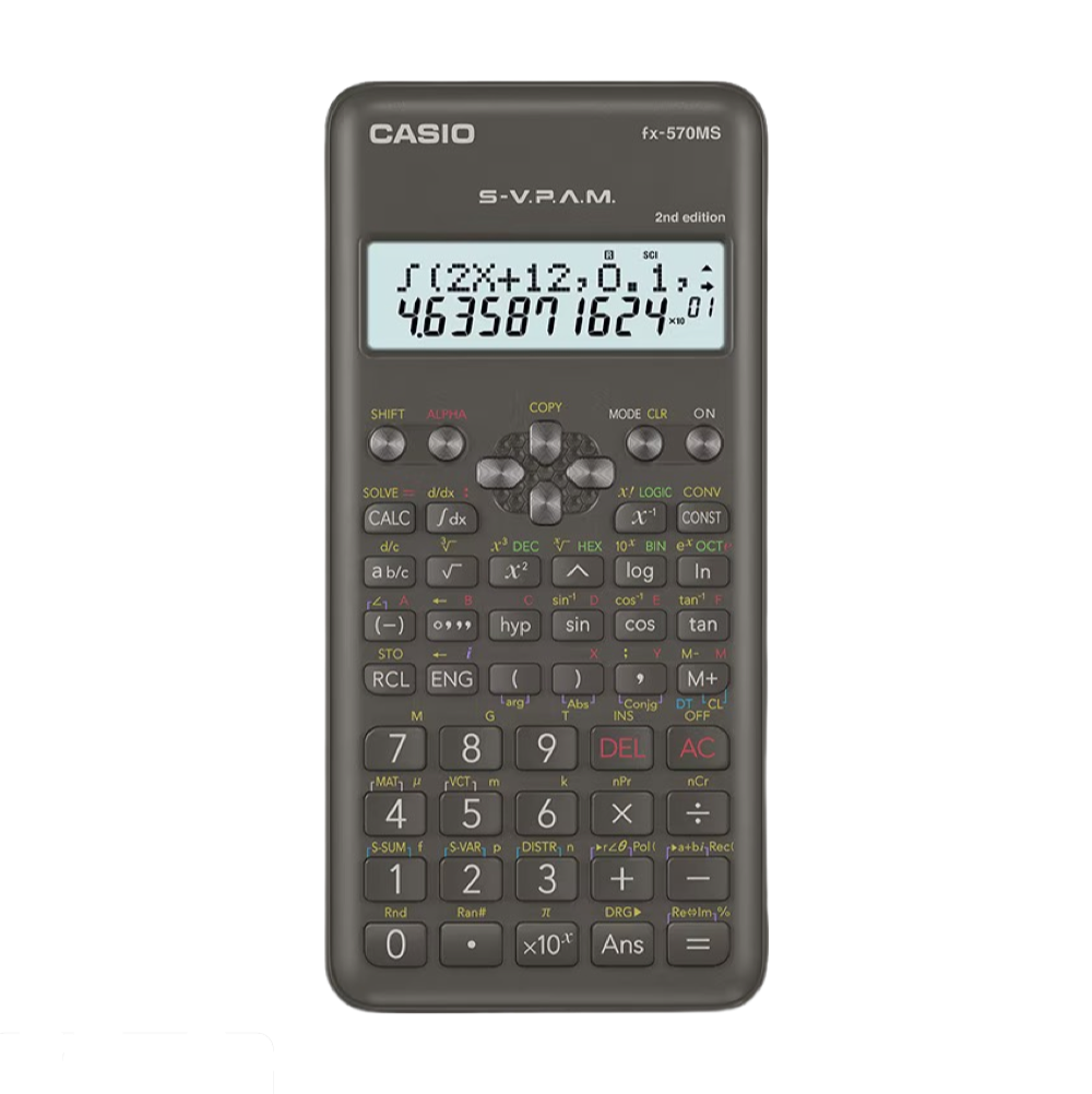Casio FX-570MS-2nd Edition Standard Scientific Calculator
