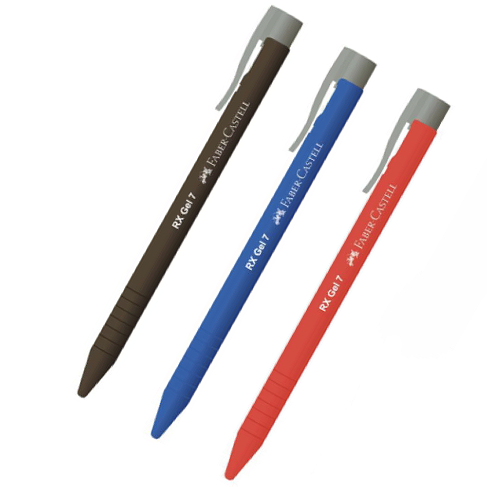 Faber-Castell RX Gel Retractable Gel Pen 0.7mm
