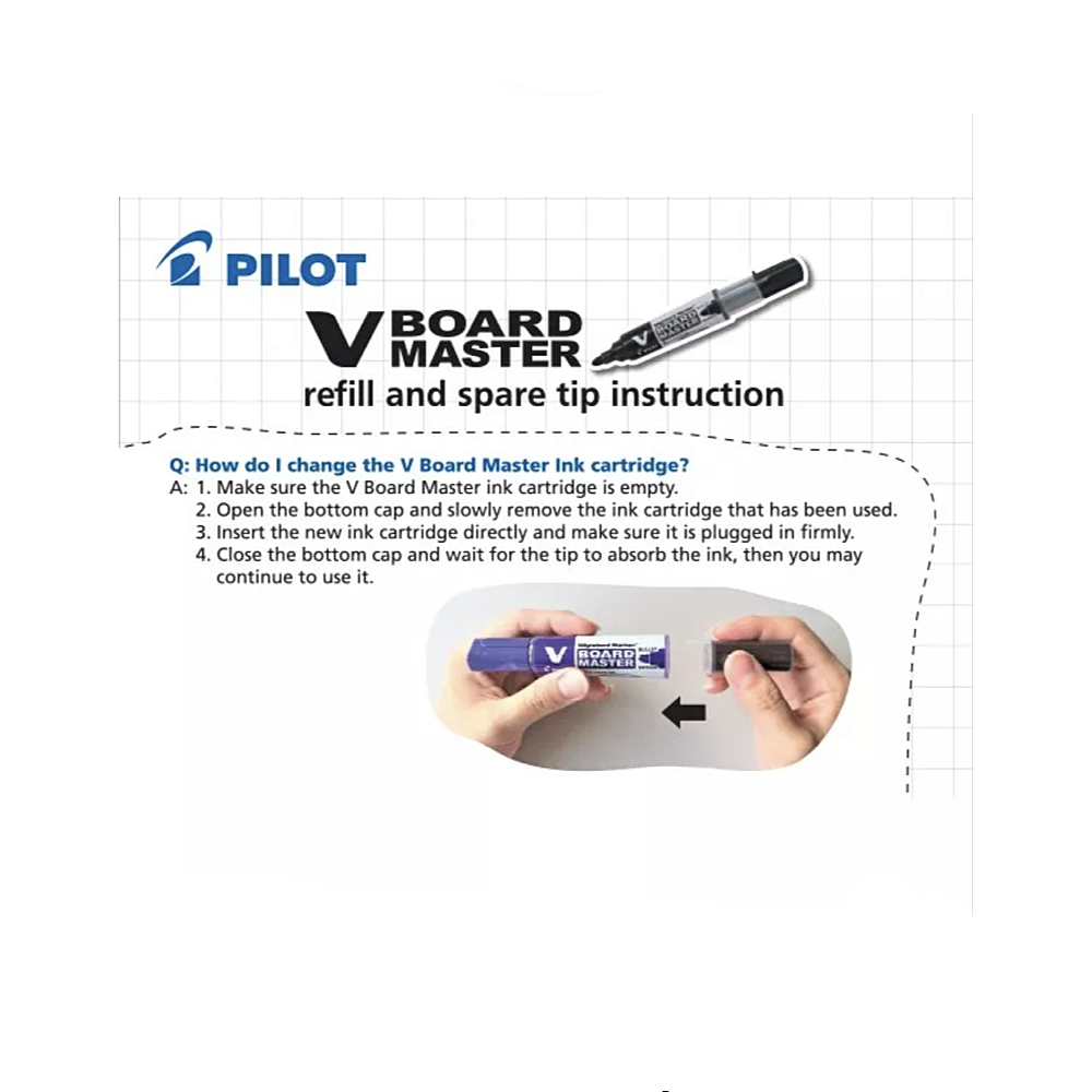 Pilot V Board Master Whiteboard Marker