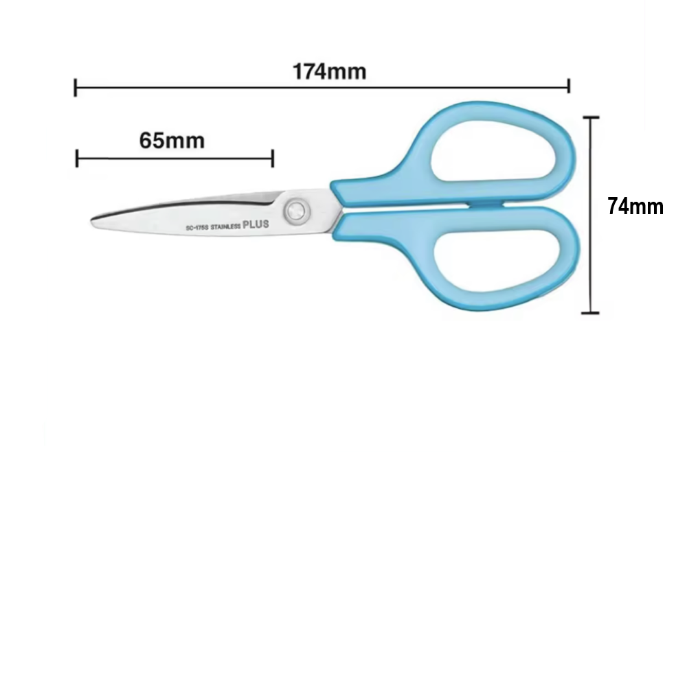 PLUS SC-175S 7" Fitcut Scissor 