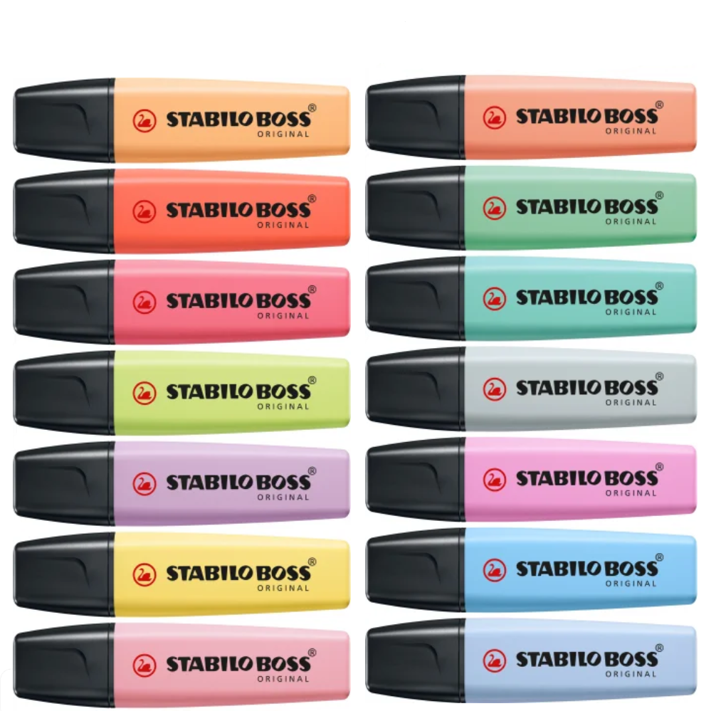 Stabilo BOSS ORIGINAL Highlighter - Pastel Colour