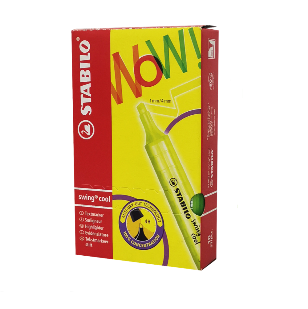 Stabilo Swing Cool Highlighter - Fluorescent Colour