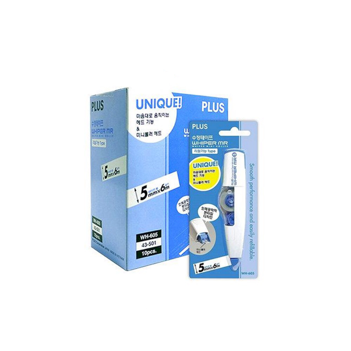 PLUS Whiper MR WH-605 Correction Tape 5mm x 6m