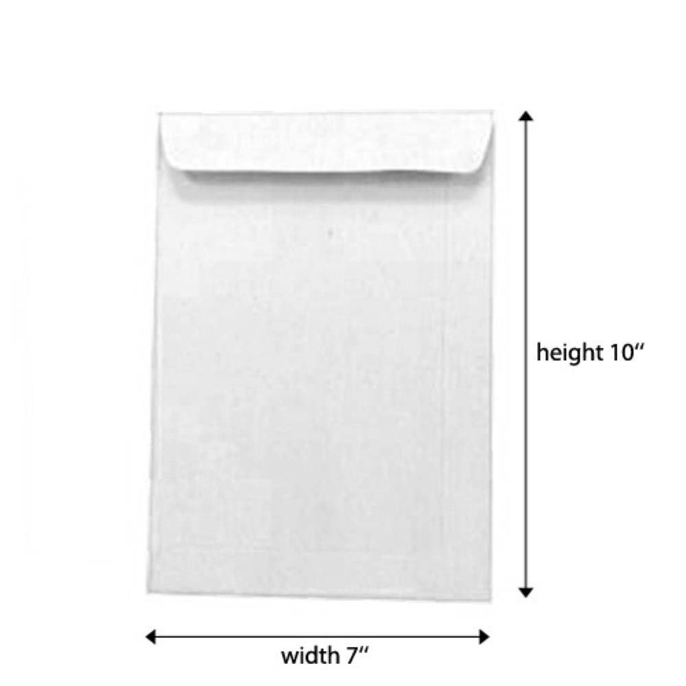 White Envelope 7" x 10" (500PCS/BOX)