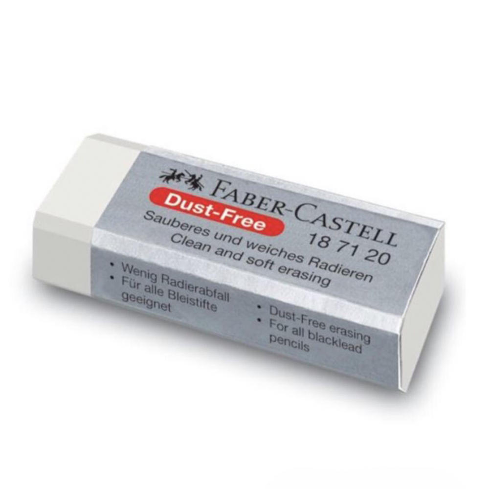 Faber-Castell 187120 Dust-free Eraser (20PCS/BOX)