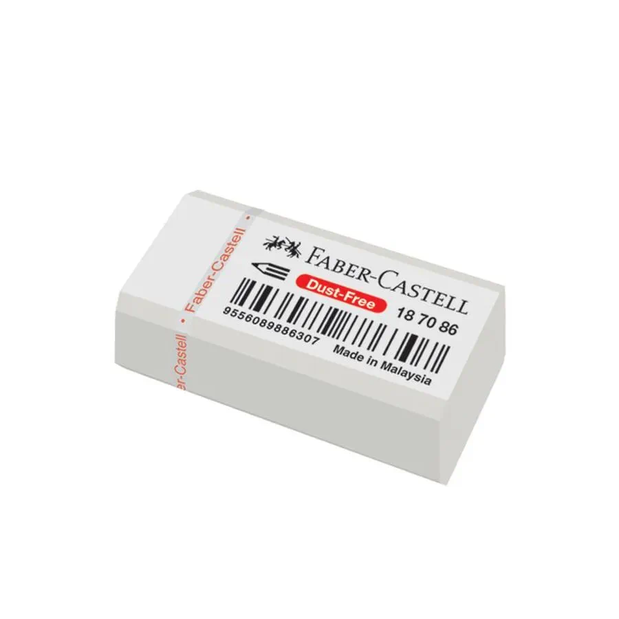 Faber-Castell 187086 (7086-30D) Dust-free Eraser (30PCS/BOX)