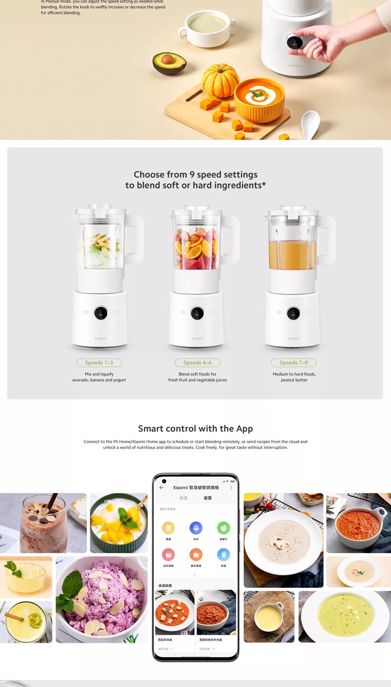 Xiaomi Smart Blender - Xiaomi Global