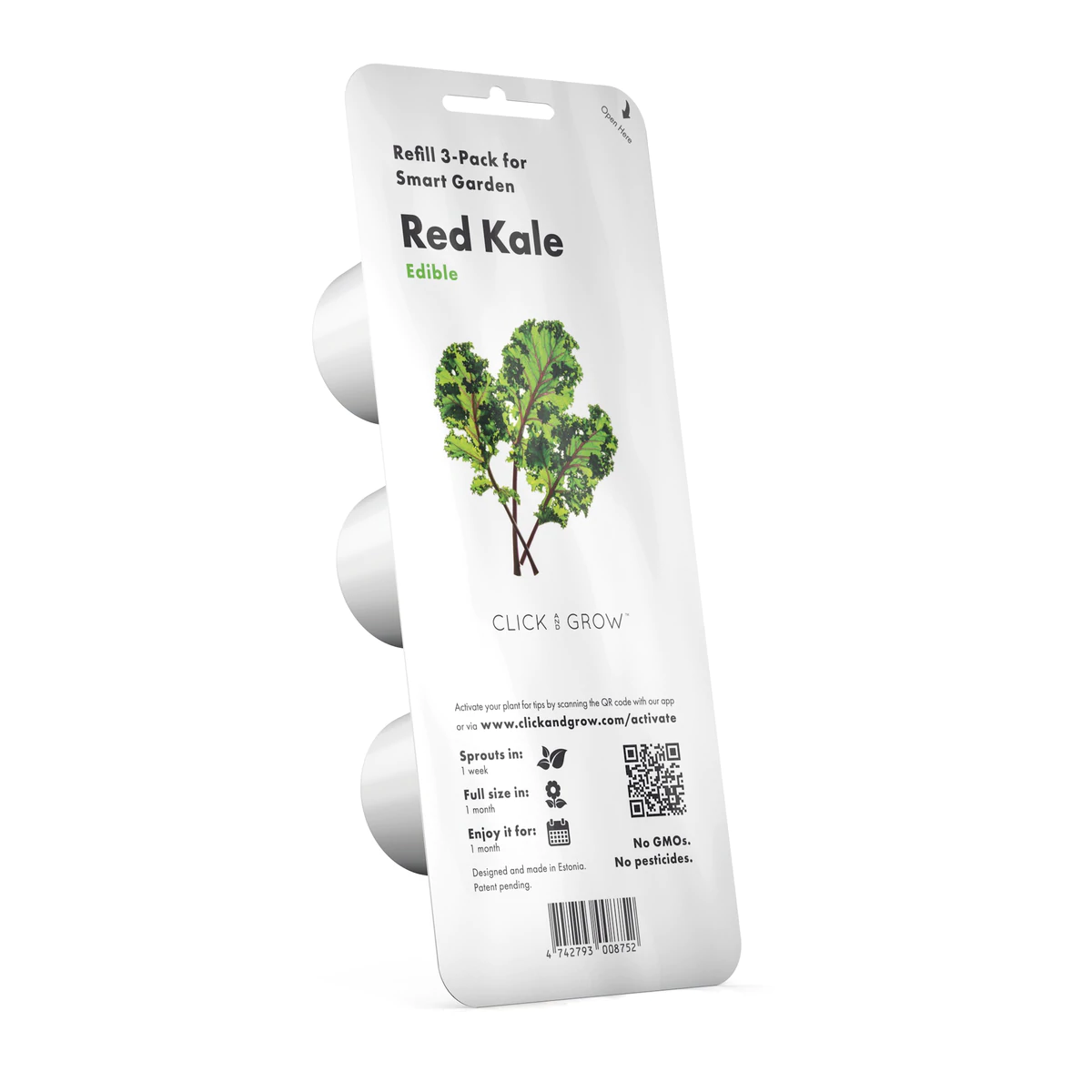 Red Kale Plant Pods for Smart Garden