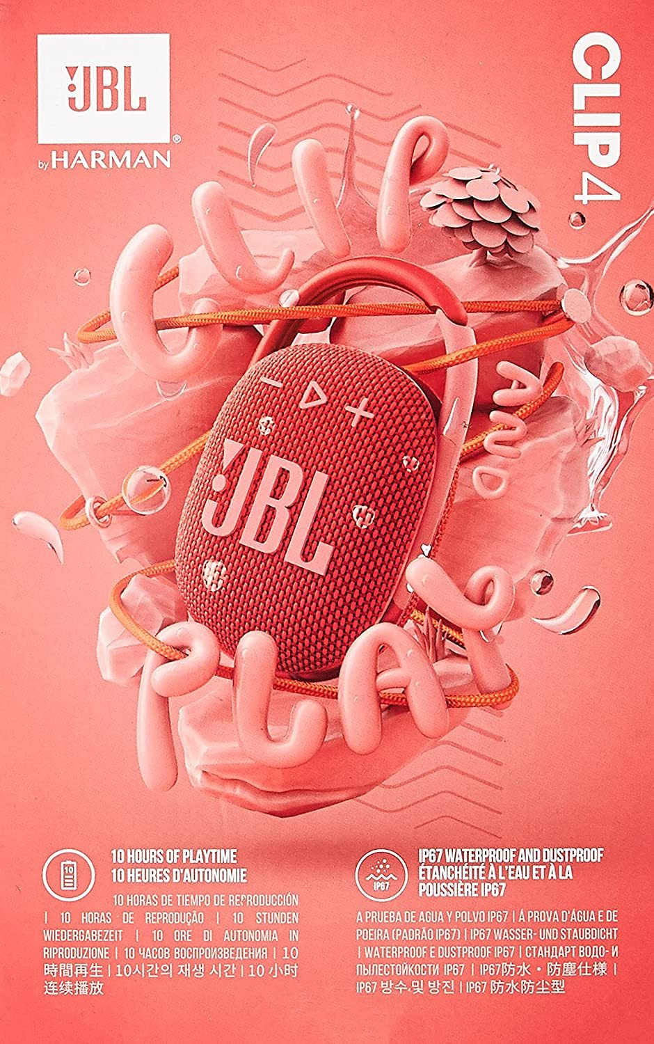 JBL Clip 4 Ultra Portable Waterproof Speaker