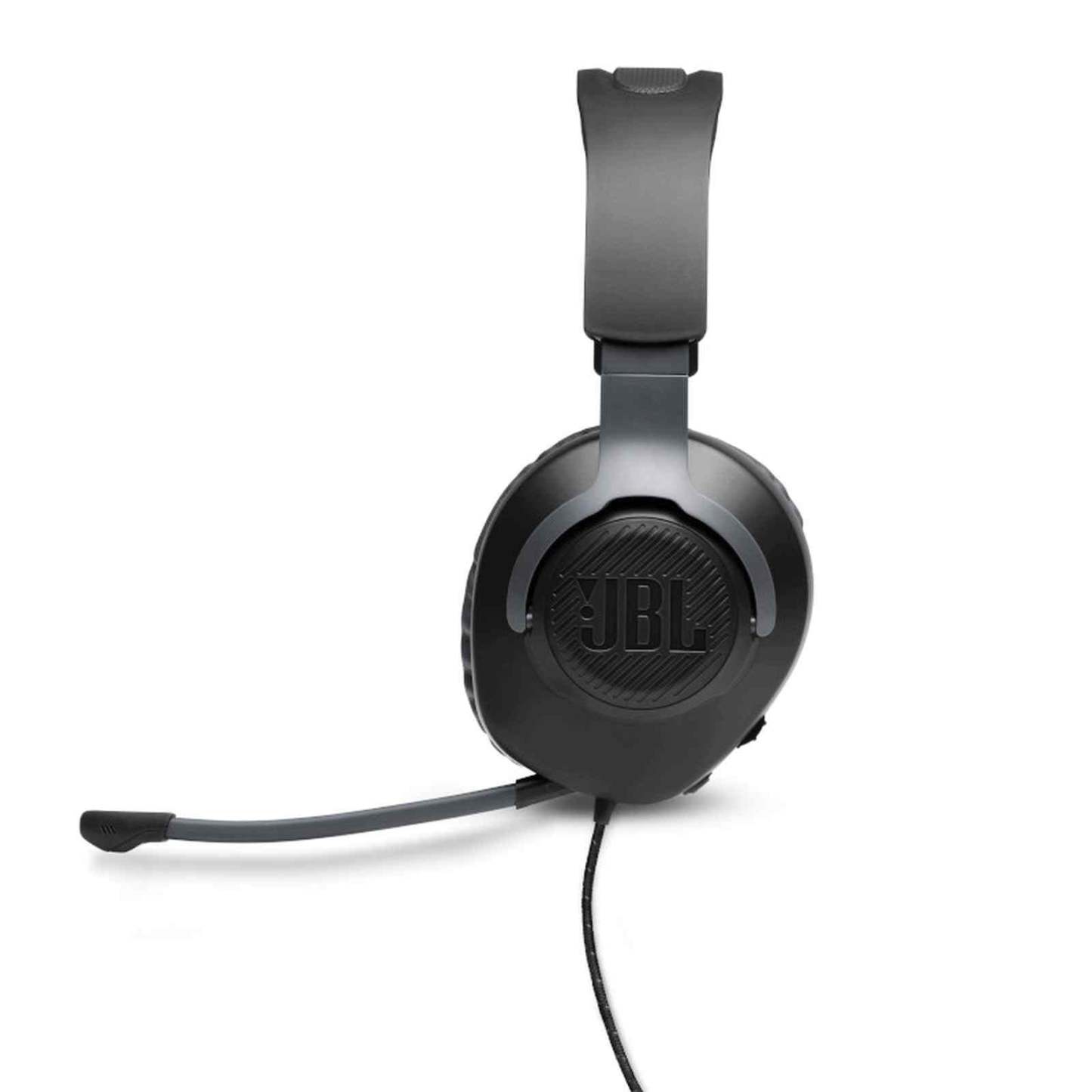 JBL Quantum 100 Wired Over-Ear Gaming Headset with Flip-Up Mic