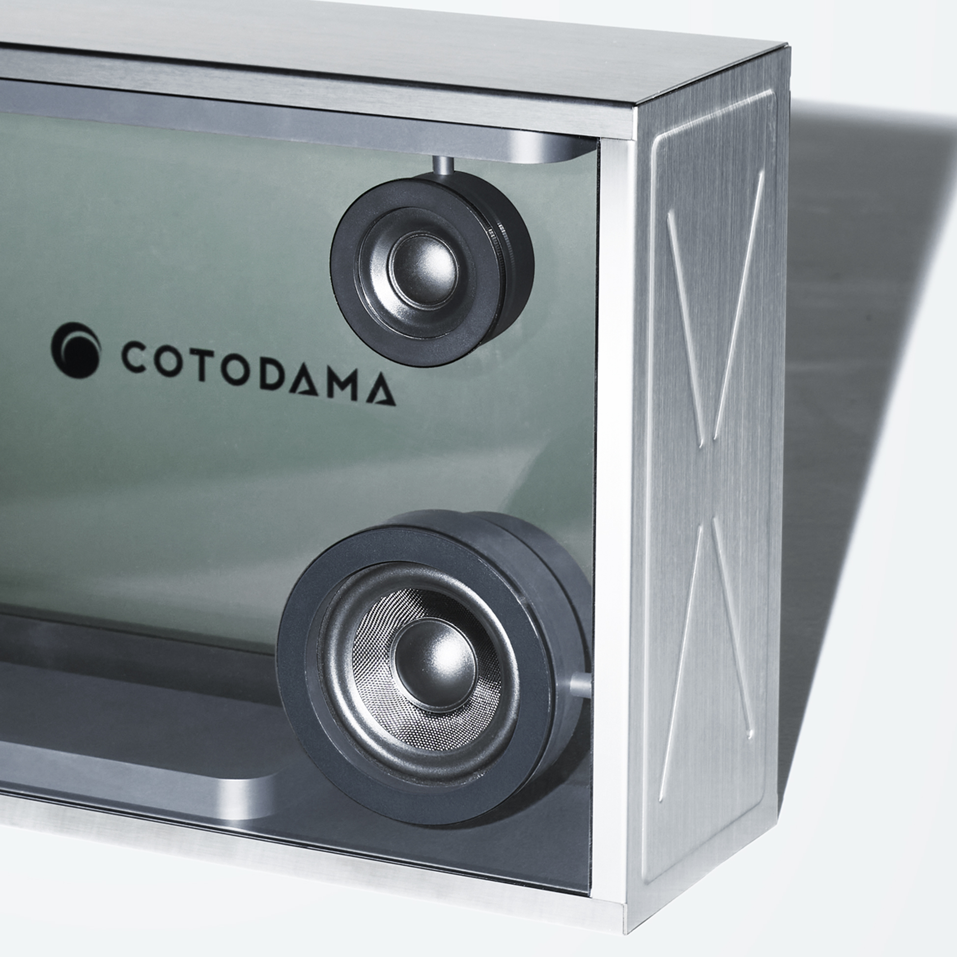 COTODAMA Lyric Speaker Box (MILITARY SILVER)