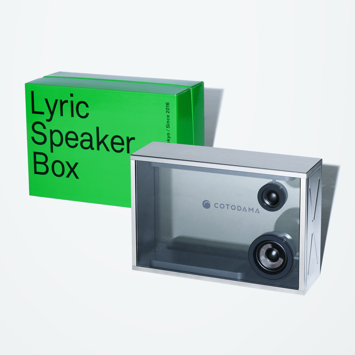 COTODAMA Lyric Speaker Box (MILITARY SILVER)