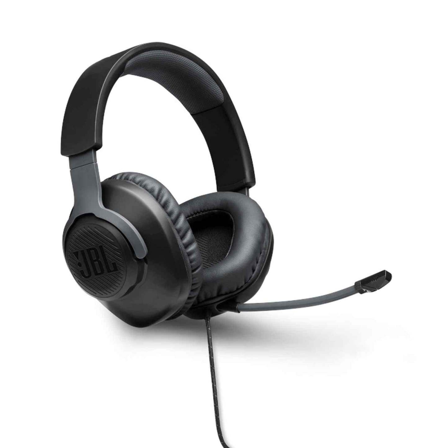 JBL Quantum 100 Wired Over-Ear Gaming Headset with Flip-Up Mic