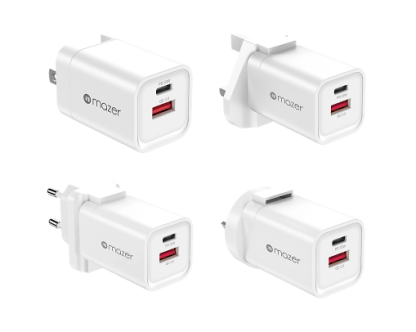 Infinite.Boos SuperMINI Wall Charger (PD33W-Travel Pin)