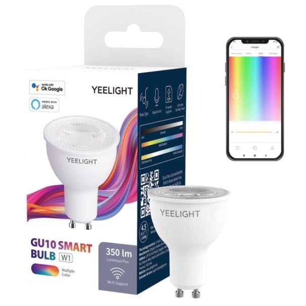 Yeelight gu10 deals smart bulb w1