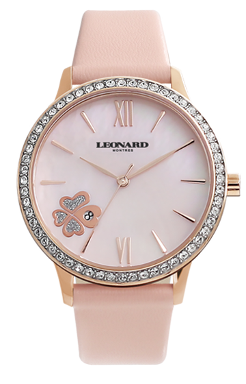 Leonard Montres Swiss Classique Crystal Watches